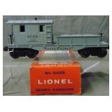 Scarce Boxed Lionel 6429 Work Caboose