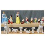 3 Sets of Japanese Disney Figurines