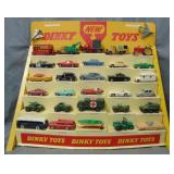 Rare 32 Vehicle Dinky Toys Store Display