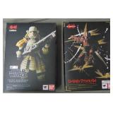 2 Boxed Bandai Action Figures