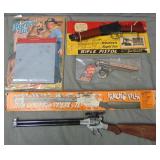 Assorted Vintage Western Toys