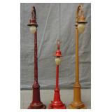 3 Scarce Lionel Lampposts