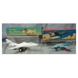 2 Boxed Bandai Jet Planes