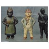 3 Vintage Figural Iron Still Banks