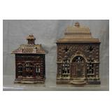2 Vintage Iron Deposit Bank, Still Banks