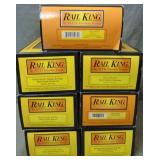 7 MTH RailKing Freight Cars