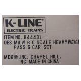 K-Line K44431 6-Car MILW Heavyweights