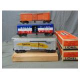 3 Nice Lionel Boxcars, 2 Boxed