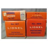 4 Late Boxed Lionel Accessories