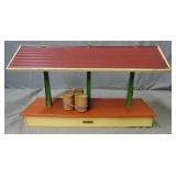 Lionel 155 freight Station with 5 Drums
