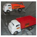 2 Nice Structo Wind-Up Trucks