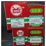 4 LGB ATSF Freight Cars