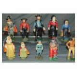 Assorted Cast Iron Figures