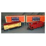 Nice Boxed Lionel 814 & 816 Freight Cars