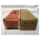Super EMPTY Boxes for Lionel 763E & 2226WX