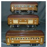Restored Lionel Passenger Cars