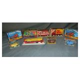 Assorted Vintage Toy Vehicles in Boxes.