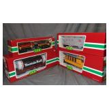4 LGB Freight Cars