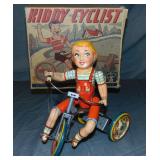 Unique Art Kiddy Cyclist.