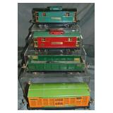 4 Clean 800 Series Freight Cars