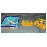3 Boxed Dinky Airplanes