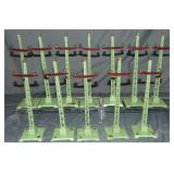 12 Lionel 60 Telegraph Poles