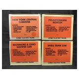 4 Lionel Scale O Gauge Diecast Freight Cars