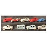 9Pc ToostieToy Vehicle Lot
