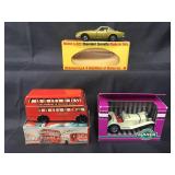 3Pc Boxed Toy Vehicle Lot