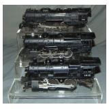 Lionel 736, 1615 & 2025 Steam Locomotives