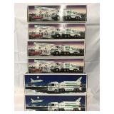 6Pc Vintage Hess Trucks Lot