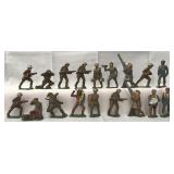 Large Group Dimestore Soldiers