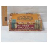 VINTAGE "CIGAR BOX EL ROI-TAN FLOR FINA"
