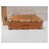 VINTAGE "CIGAR BOX EL ROI-TAN FLOR FINA"