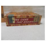 VINTAGE "CIGAR BOX EL ROI-TAN FLOR FINA"