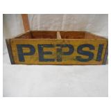 Vintage "Pepsi Cola Wood Crate"