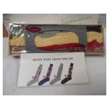 Vintage "Mertex Nylon Argyle Sock Kit"