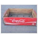 Vintage Wooden  "Coca Cola Crate" / 8 -1976