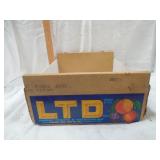 Vintage Wood Crate "LTD