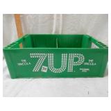 Vintage Plastic Crate "7UP" Phoenix Ariz."
