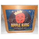 Vintage Wood Crate - "Apple King"