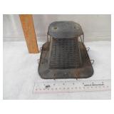 Vintage "Metal -  KNOB LOCK PYRAMID TOASTER"
