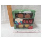 NEW "Poker Chips & Cards w/ Book"