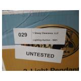 Hampton Bay 3-Light Oil-Rubbed Bronze