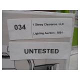 Hampton Bay 1-Light Chrome Bath Light