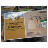 Hampton Bay 2-Light Polished Chrome