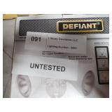Defiant 180-Degree White