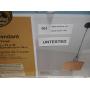 Hampton Bay  3-Light Oil-Rubbed Bronze Pendant