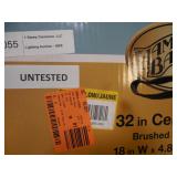 Hampton Bay Brushed Nickel