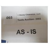 Miscellaneous Box - ( Sprinkler Parts)